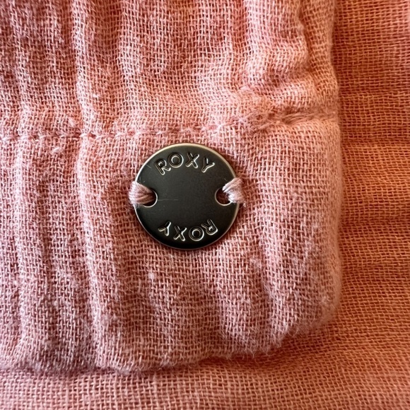 NWT - Roxy Clearwater Cove gauzy ruched bow bodice dress - Picture 9 of 12